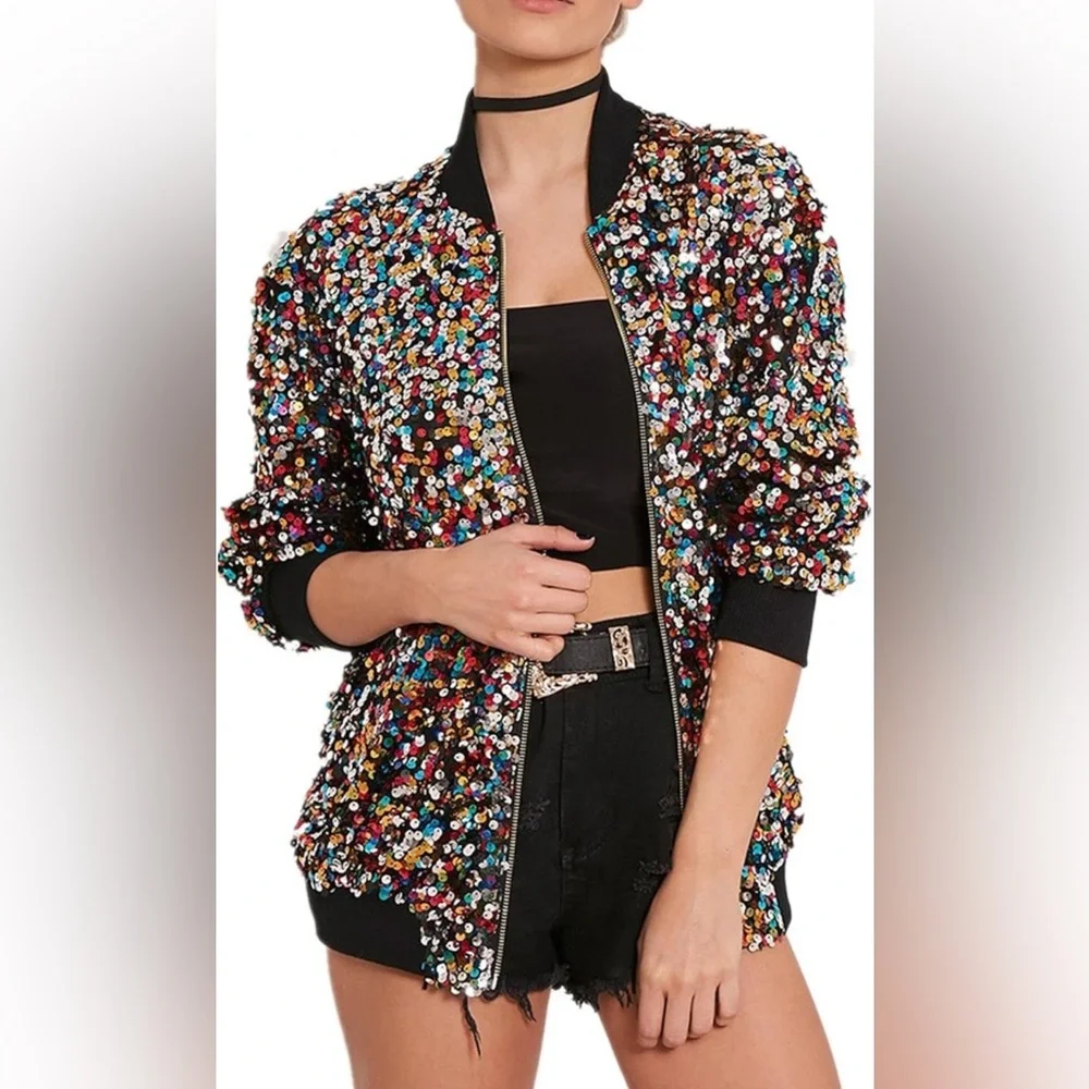 Sequins jacket - Picture 1 of 5